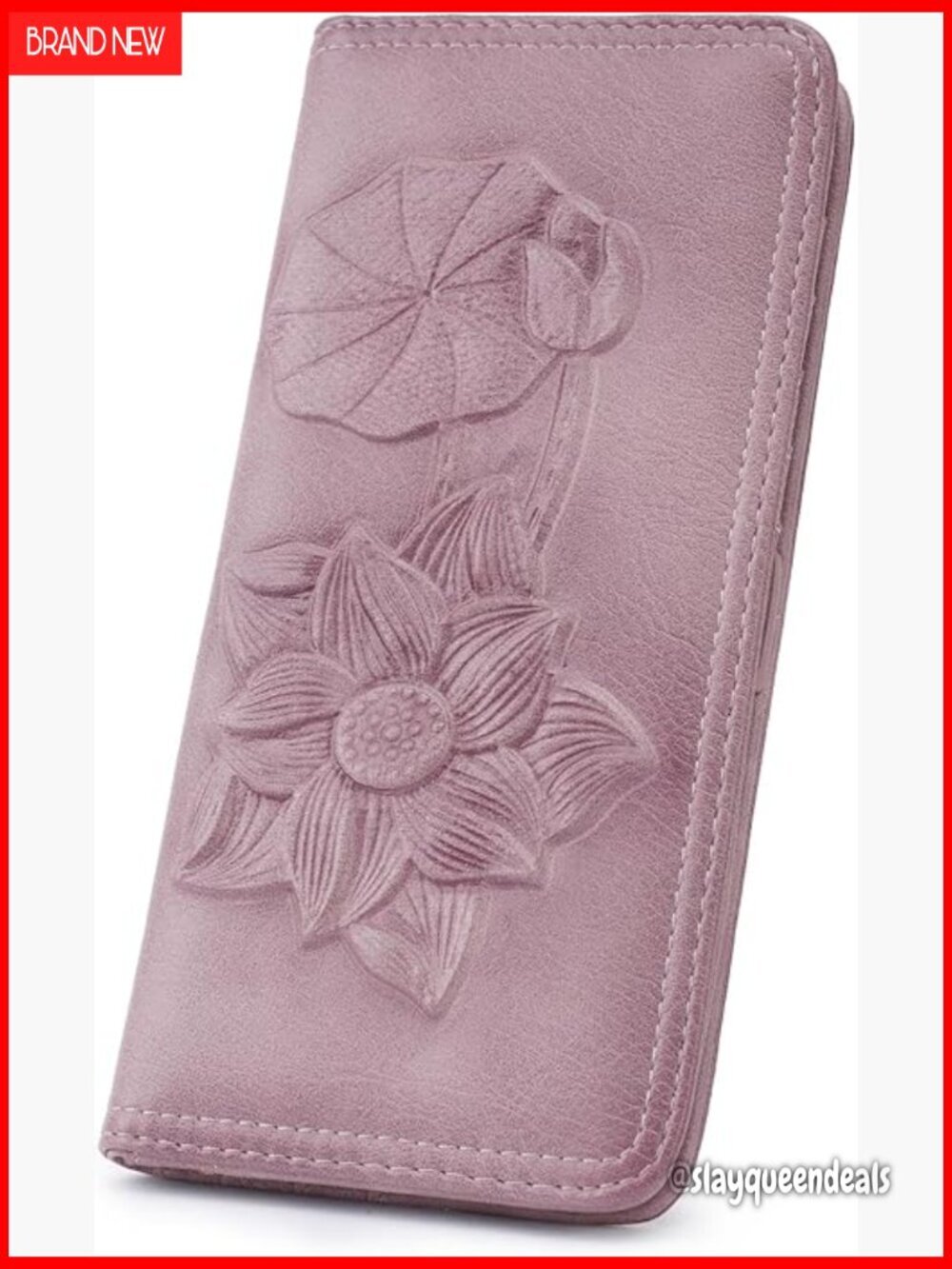Slim RFID Blocking PU Leather Bifold Wallet with Zipper Coin Pocket